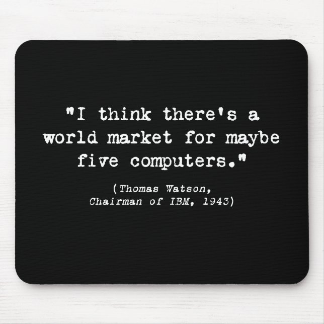 Alfombrilla De Ratón Mercado de ordenadores (Frente)