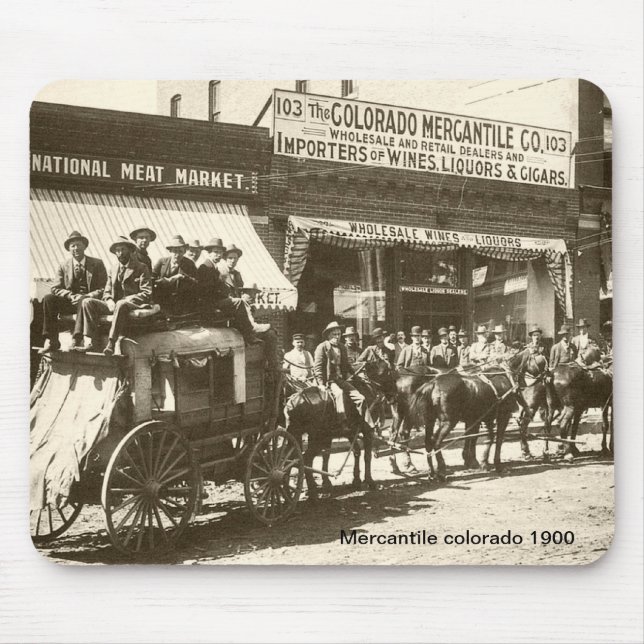 Alfombrilla De Ratón Mercantiles Colorado Mousepad (Frente)
