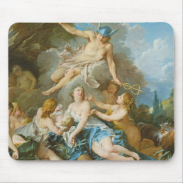 Alfombrilla De Ratón Mercurio confiando el bebé Baccus a las ninfas