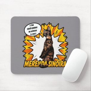 Alfombrilla De Ratón Merenda Sinoira Cat – Torino Vintage Pop Art