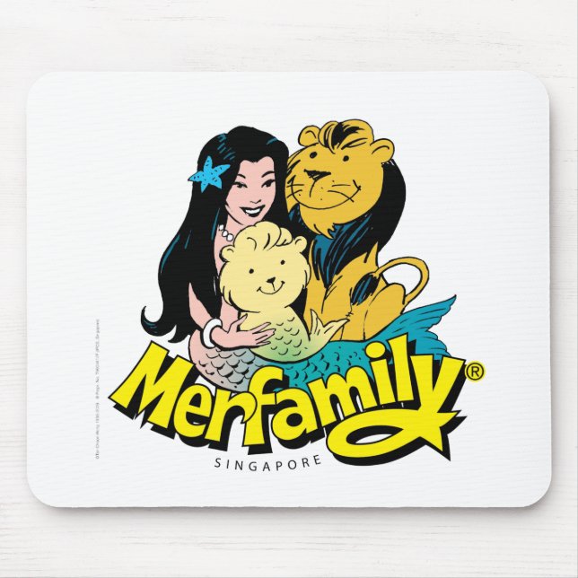 Alfombrilla De Ratón Merfamily® Basic (Frente)