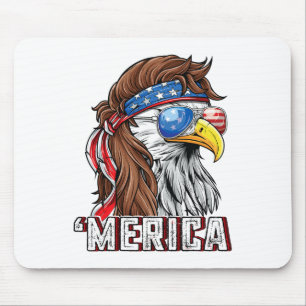 Alfombrilla De Ratón Merica Estados Unidos Bandera Patriótica 4 De Juli