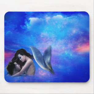 Alfombrilla De Ratón Mermaid Love Mousepad