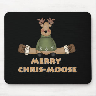 Alfombrilla De Ratón Merry Chris-Moose
