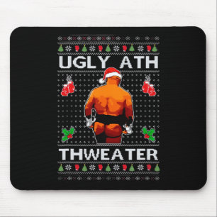 Alfombrilla De Ratón Merry Chrithmith Kith My Ath Butt Virght Fight Mem