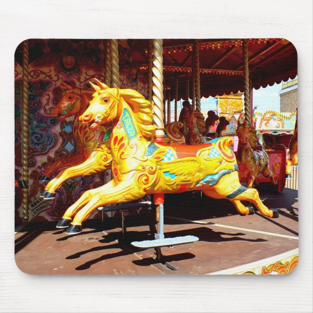 Alfombrilla De Ratón Merry-go-round (Frente)