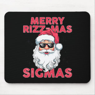 Alfombrilla De Ratón Merry Rizz Mas Sigmas Divertidos Navidades de Sant