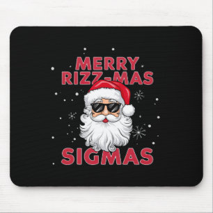 Alfombrilla De Ratón Merry Rizz Mas Sigmas Santa Navidades
