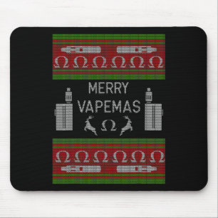 Alfombrilla De Ratón Merry Vapemas - Suéter Navidades feos