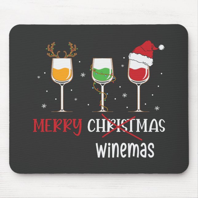 Alfombrilla De Ratón Merry Winemas (Frente)