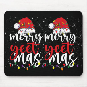 Alfombrilla De Ratón Merry Yeetmas Divertido merry Yeet Mas jerga Navid