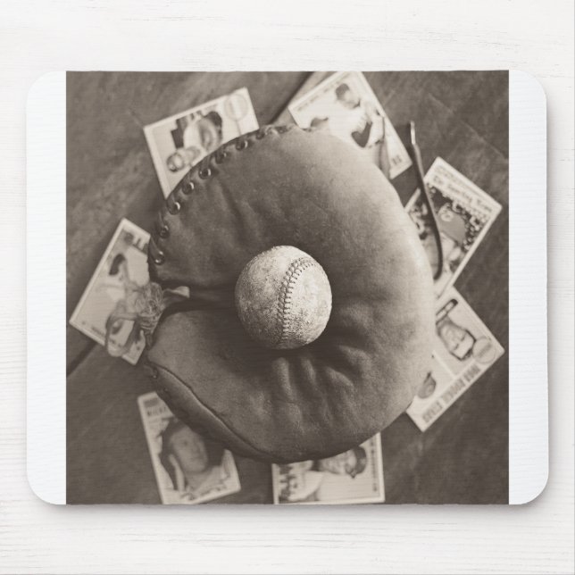 Alfombrilla De Ratón MES01BWD3 béisbol Cards.tif (Frente)