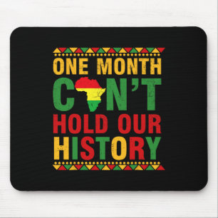 Alfombrilla De Ratón Mes africano de historia negra un mes no puede agu