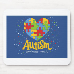 Alfombrilla De Ratón mes de concienciación sobre el autismo