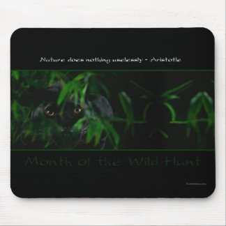 Alfombrilla De Ratón Mes de la caza salvaje Mousepad