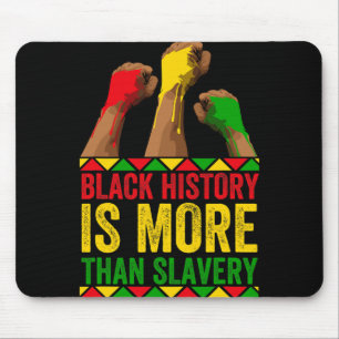 Alfombrilla De Ratón Mes de la Historia Negra Afro La historia negra es