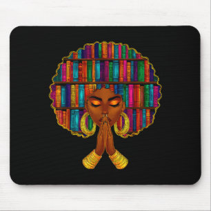 Alfombrilla De Ratón Mes de la Historia Negra Afro Mujeres Amante de lo