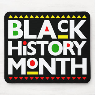 Alfombrilla De Ratón Mes de la Historia Negra Melanin King Reina Sista
