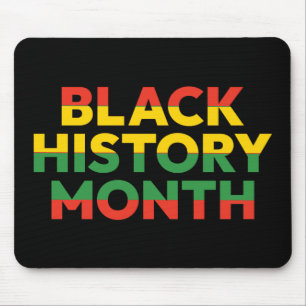 Alfombrilla De Ratón Mes de la historia negra Mousepad