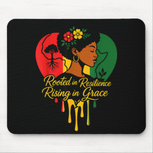 Alfombrilla De Ratón Mes de la historia negra patrimonio afroamericano