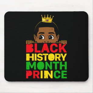 Alfombrilla De Ratón Mes de la Historia Negra Príncipe Africano Melanin