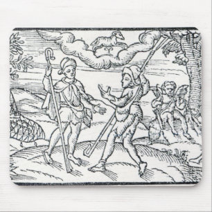 Alfombrilla De Ratón Mes de marzo, 'del Shepheardes Calendar