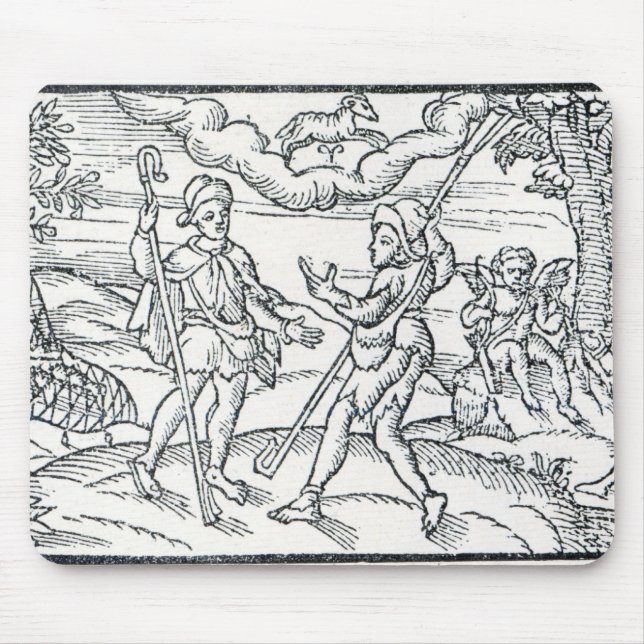 Alfombrilla De Ratón Mes de marzo, 'del Shepheardes Calendar (Frente)