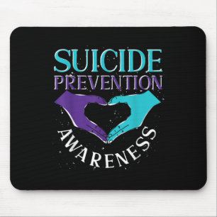 Alfombrilla De Ratón Mes de Prevención del Suicidio Salud Mental Preven