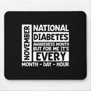 Alfombrilla De Ratón Mes nacional de la diabetes de noviembre