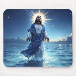 Alfombrilla De Ratón Mesías Jesucristo gracia y serenidad arte