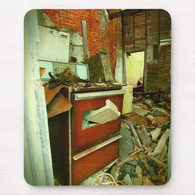 Alfombrilla De Ratón Mess abandonado (Frente)