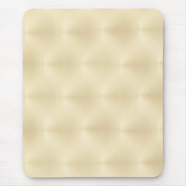 Alfombrilla De Ratón Metalizado cepillado - Fondo dorado (Frente)