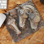 Alfombrilla De Ratón Metalizado retrato de caballo de aspecto tallado<br><div class="desc">Este diseño se puede personalizar eligiendo la opción Editar diseño. También puede transferir a otros artículos. Póngase en contacto conmigo en colorflowcreations@gmail.com o utilice la opción de chat en la parte superior de la página si desea tener este diseño en otro producto o necesita ayuda. Ver más de mis diseños...</div>