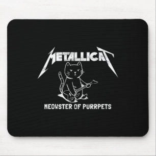 Alfombrilla De Ratón Metallicat Meowster Of Purrpets - Gracioso Cat 1