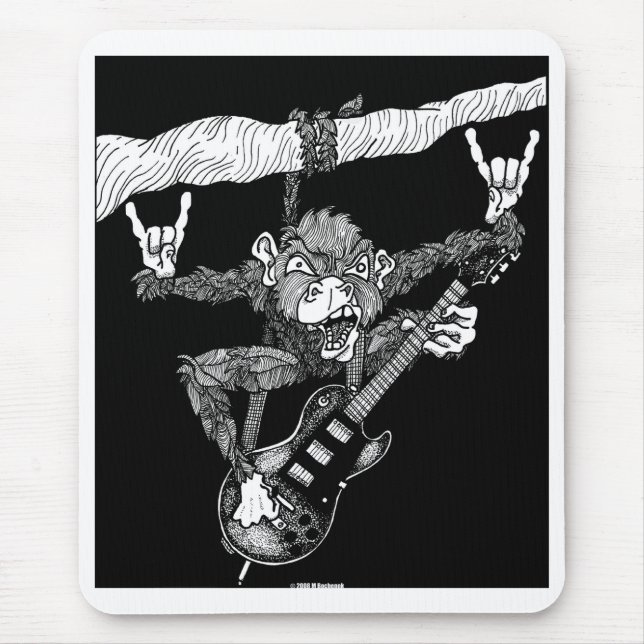 Alfombrilla De Ratón metalmonkey2 (Frente)