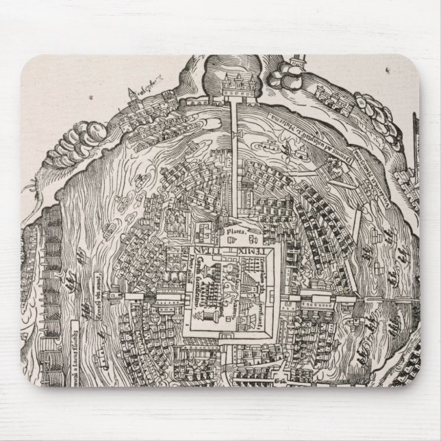 Alfombrilla De Ratón México antes de la conquista (Frente)