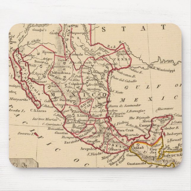 Alfombrilla De Ratón México, Guatemala (Frente)