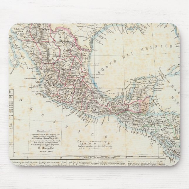 Alfombrilla De Ratón México, Panamá, Centroamérica (Frente)