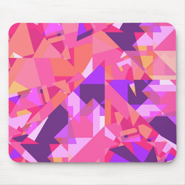 Alfombrilla De Ratón Mezcla #364 - Mousepad rosado (Frente)