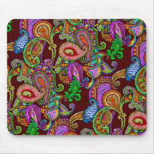 Alfombrilla De Ratón Mezcla Paisley Mousepad