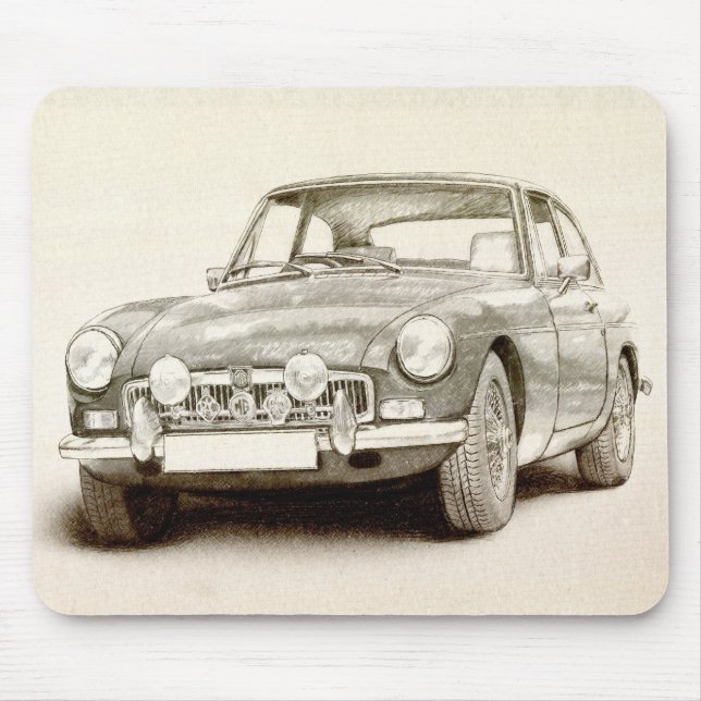 Alfombrilla De Ratón MG MGB MkII (Frente)