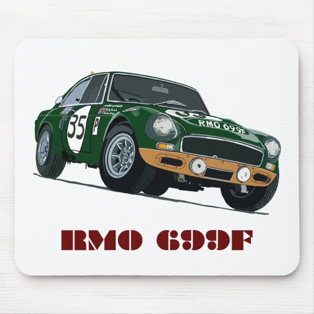 ALFOMBRILLA DE RATÓN MGC GTS RMO 699F (Frente)
