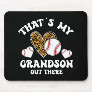 Alfombrilla De Ratón Mi Abuela Ahí Fuera Regalos Abuela De Béisbol