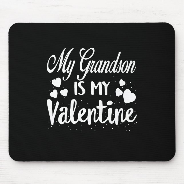 Alfombrilla De Ratón Mi Abuela Es Mi Abuela De San Valentín (Frente)