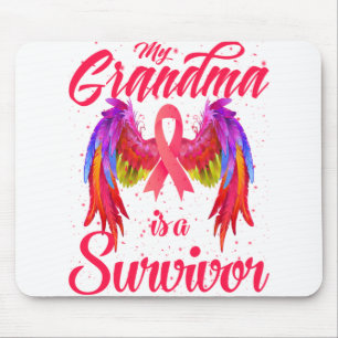 Alfombrilla De Ratón Mi Abuela Es Una Superviviente Conciencia del Cánc