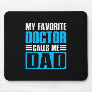 Alfombrilla De Ratón Mi Abuelo Cita A Mi Médica Favorito Me Llama Papá