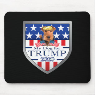 Alfombrilla De Ratón Mi Airedale Terrier Para Trump