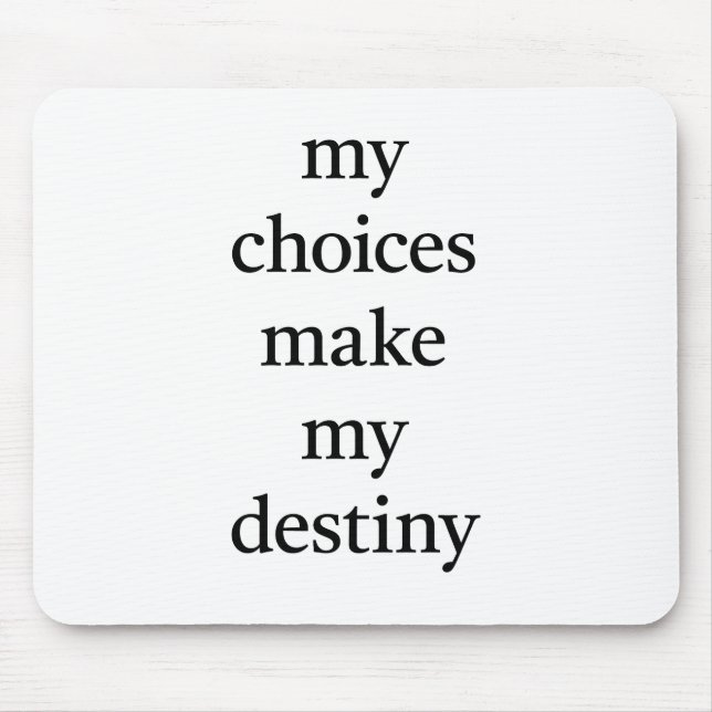 Alfombrilla De Ratón Mi almohadilla de ratón para destino (Frente)