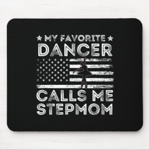 Alfombrilla De Ratón Mi bailarina favorita me llama Stepmom Dance Balle