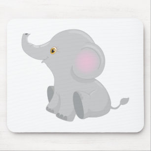 Alfombrilla De Ratón Mi bebé elefante